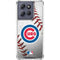 MLB Chicago Cubs Game Ball Moto G Power 5G (2025) Clear Case